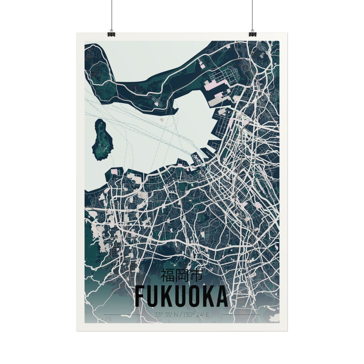 La ville de Fukuoka