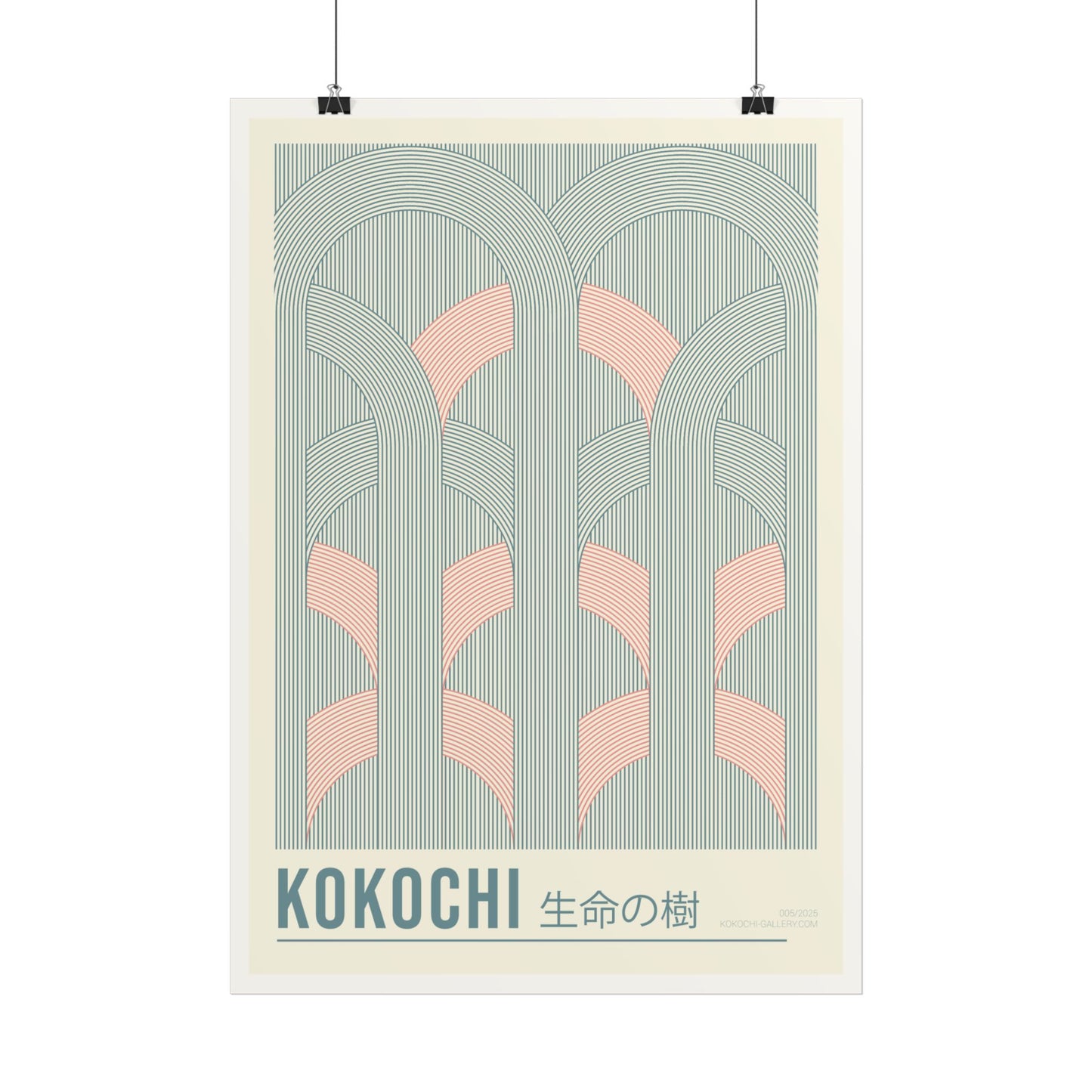 Poster Bauhaus Arbre